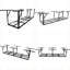 Supports de rangement pour plafond, tablettes réglables en métal, capacité de 400 lb pour une organisation verticale-1456691247-1456691408