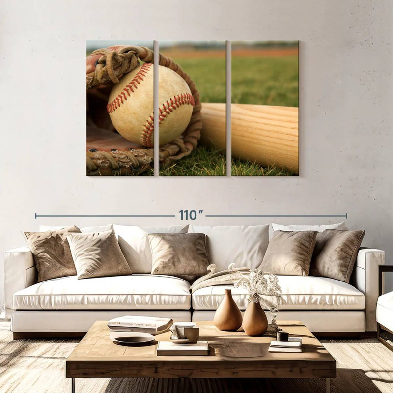 Sireci Baseball Necessities, 48" H x 74" W