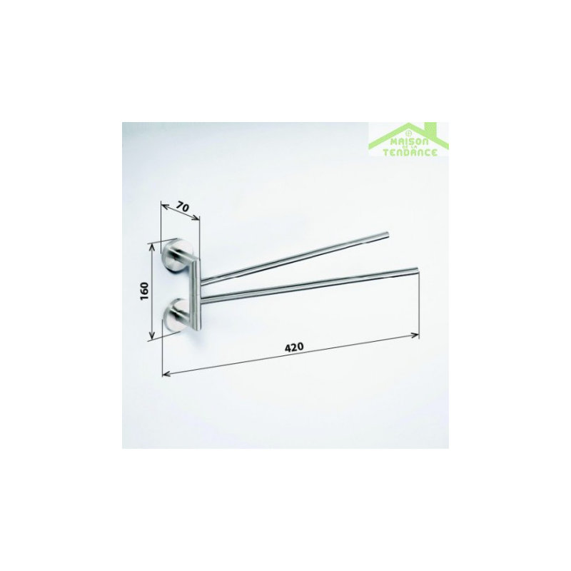 2 Towel Rail