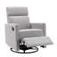Fauteuil inclinable et pivotant rembourré