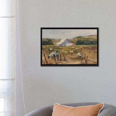 " Grazing Sheep I " by Ethan Harper