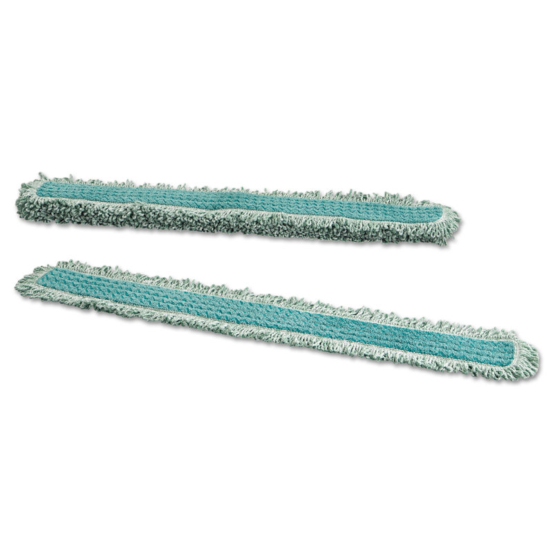 Suren microfibres en hygen de poussière l 48" avec franges en vert