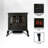 Blasko 23.62'' W Brown Electric Stove