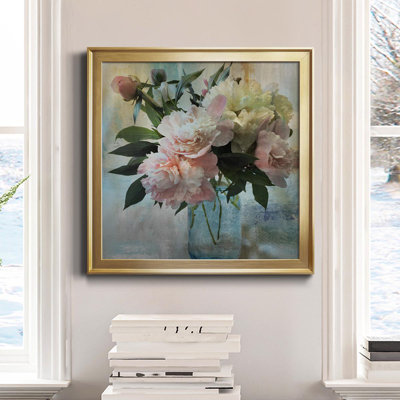" Peony Bouquet II " Painting Print