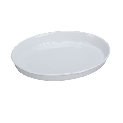 Yanco Accessories Chinaware Oval Deep Plate