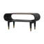 Console Wood Velvet Moka