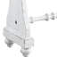 Console avec 2 tiroirs de rangement au fini blanc antique 46,85 po Largeur