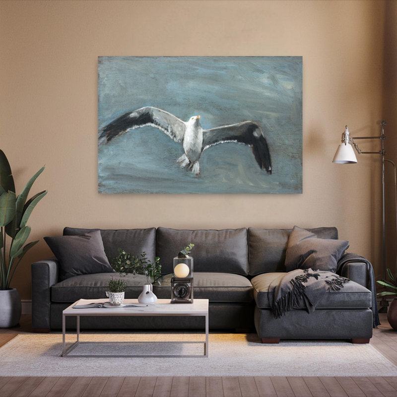 Happy Flight by Claire Lerner - Wrapped Canvas Print, 152.4 cm H x 101.6 cm W
