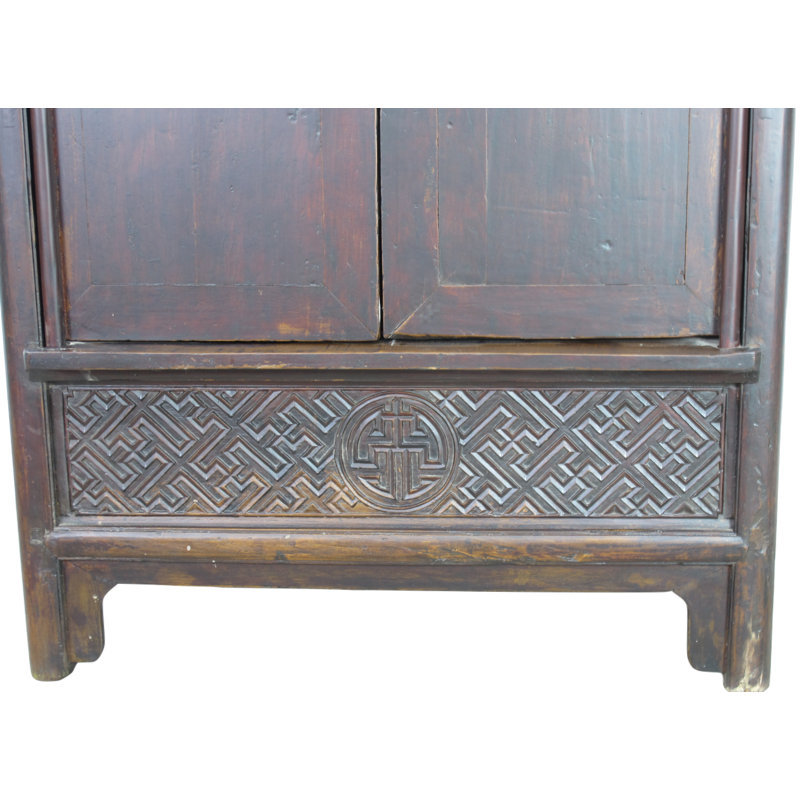 2 - Door Solid Wood Armoire