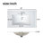 Freestanding 30" Bathroom Vanity With Ceramic Top-1783252325
