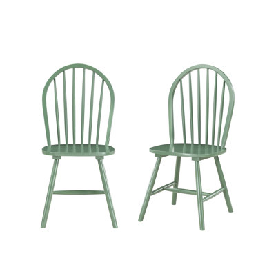 Bella 17.83 " H Rubberwood Solid Wood Side Chair