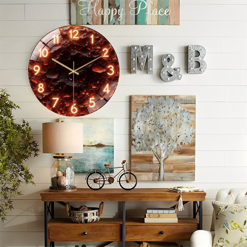 Horloge murale 12 po