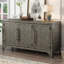 Buffet Ustyle en placage de pin gris