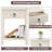 Windon Modern Nightstand Set of 2 with Drawers & Open Shelf, Bedside Tables for Bedroom, Living Room & Office – Small Space Storage Night Stands, End Tables with Storage (Set of Two)-880021650