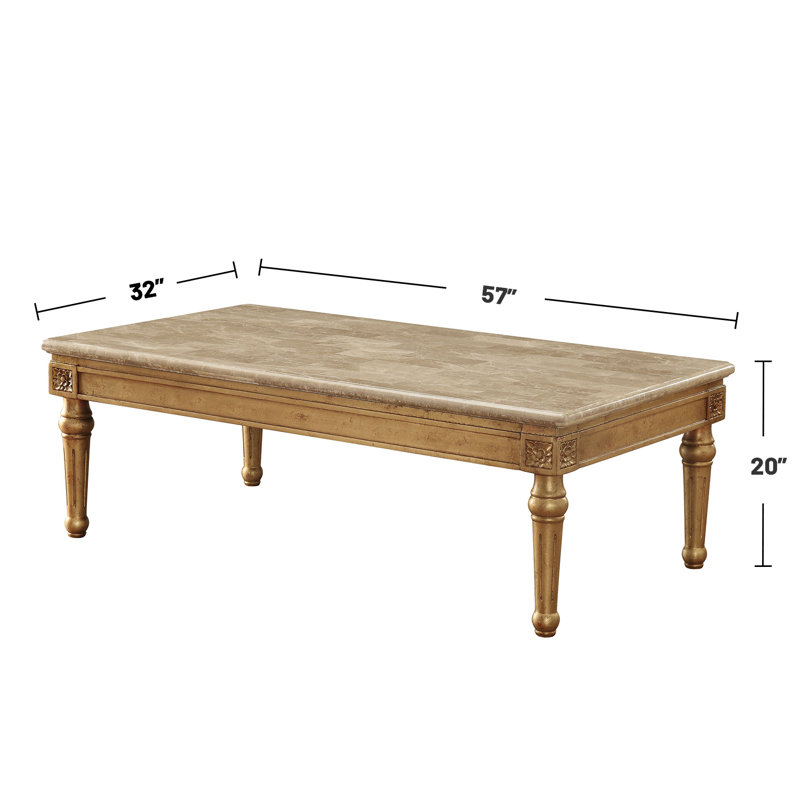 Marble Top Coffee Table