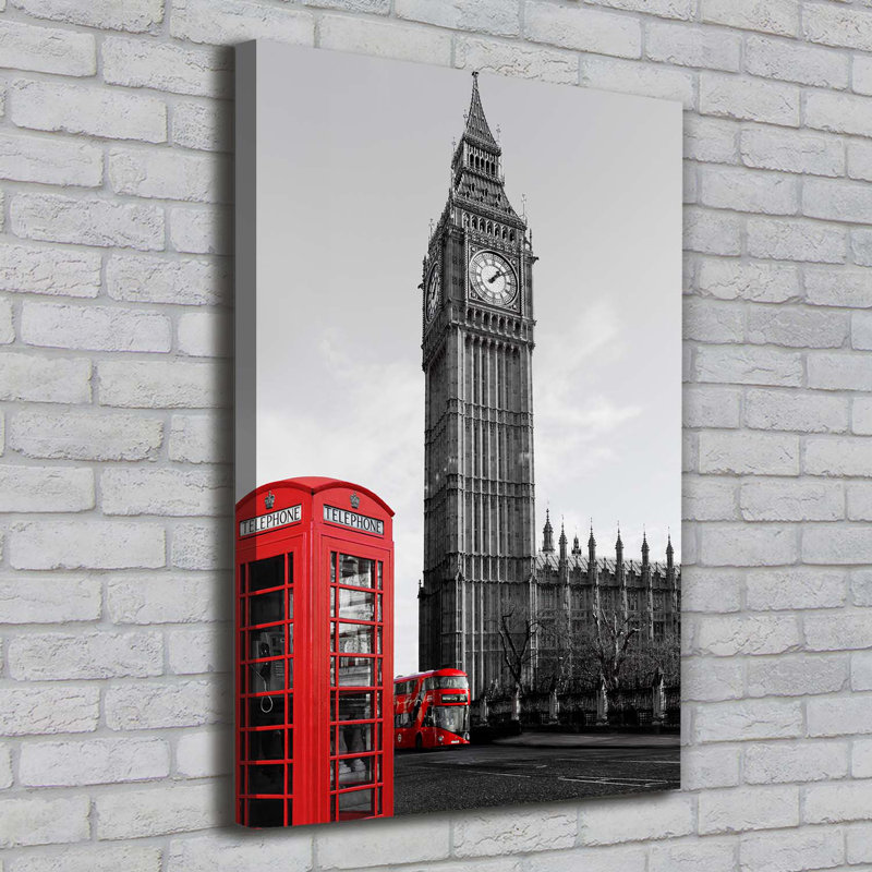 Big Ben London - Wrapped Canvas Print