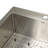 Small Radius Topmount Single Hole Stainless Kitchen Sink