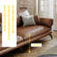Canapé modulaire brun en cuir véritable-490854590-490854584