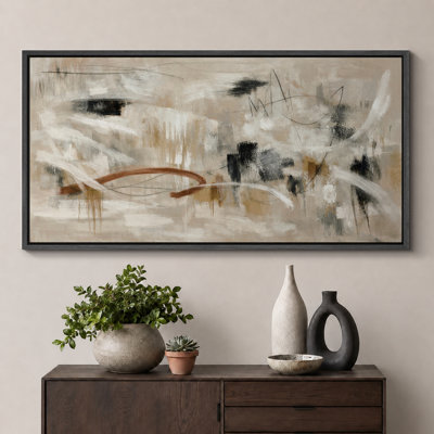 Reproduction d'art moderne sur toile encadrée