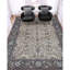 Wool Oriental Area Rug in Gold/Green