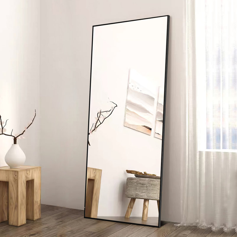 Miroir de salle de bain mural Talma, H 71 po x l 28 po, Noir