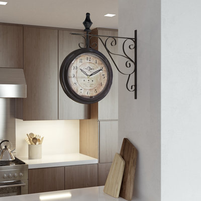 Metal Wall Clock
