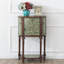 Console noyer massif et bois manufacturé-341780132