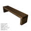 Lockport Solid Wood Bench-1025807068