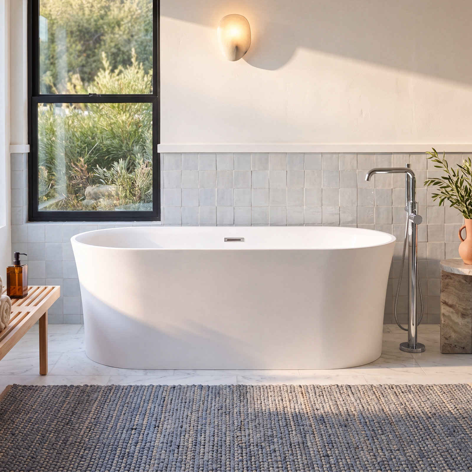 Aubrey 66.9'' Air Acrylic Bathtub