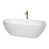 White/Shiny White/Brushed Gold