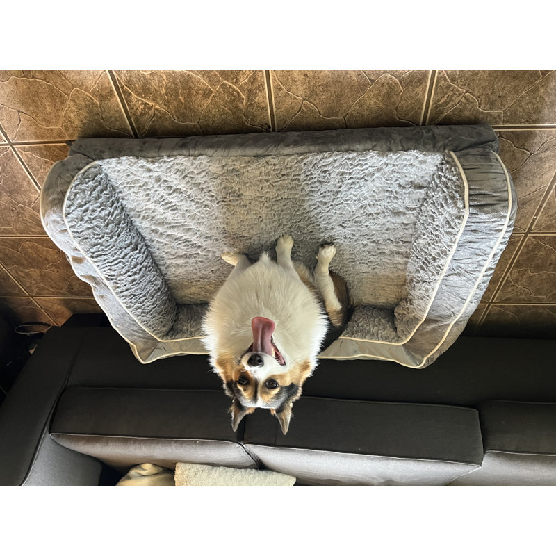 Canapé-lit orthopédique pour animal de compagnie Microplush