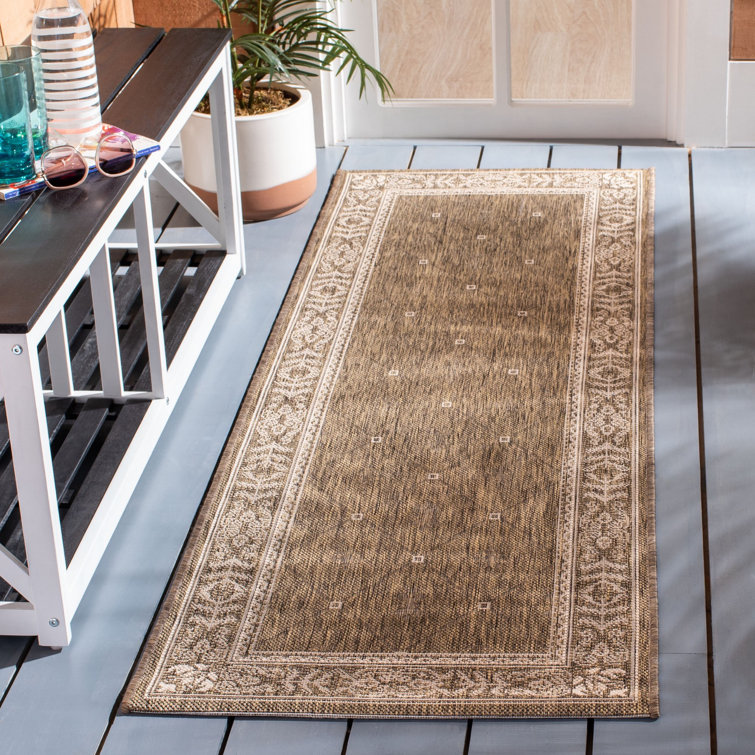 Claudinette Performance Abstract Indoor/Outdoor Area Rug