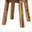 Table d'appoint ronde en bois massif