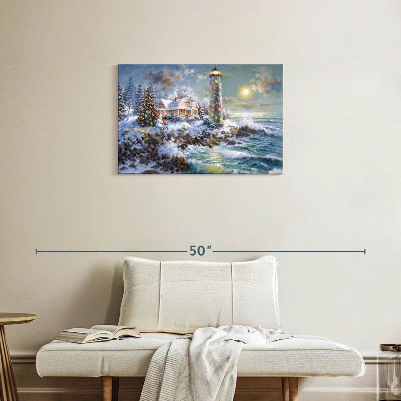 Lighthouse merriment Aletra, H 20 po x l 30 po