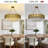 Dimmable Tiered Chandelier With Crystal Accents