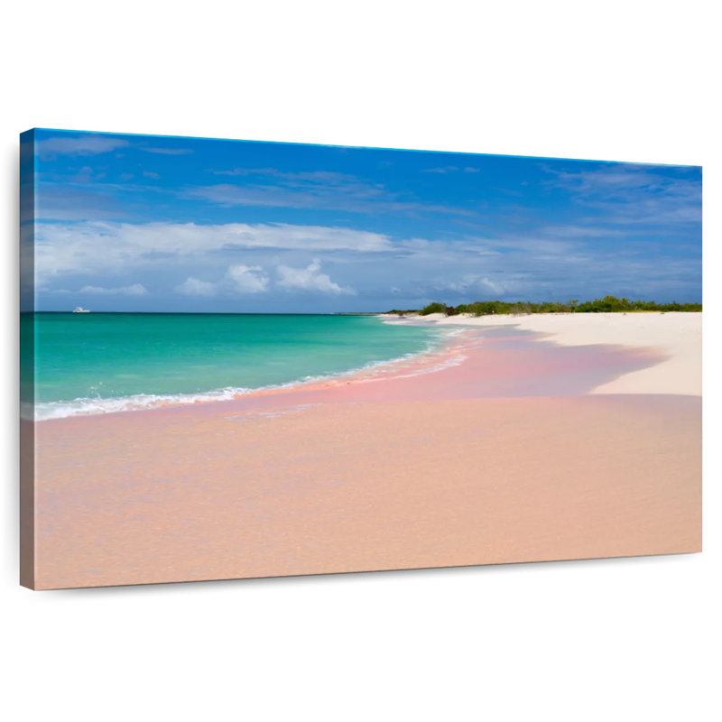 Plage de sable rose Gillard, H 20 po x l 30 po