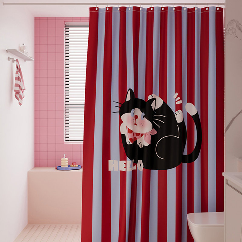 Rideau de douche en polyester