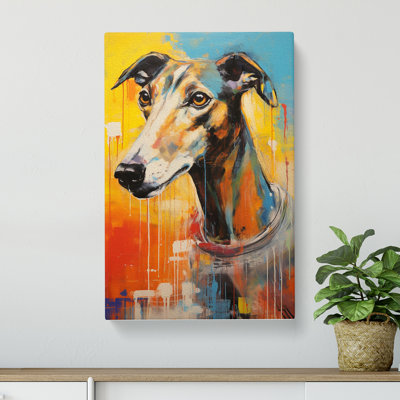 Greyhound Action - No Frame Print