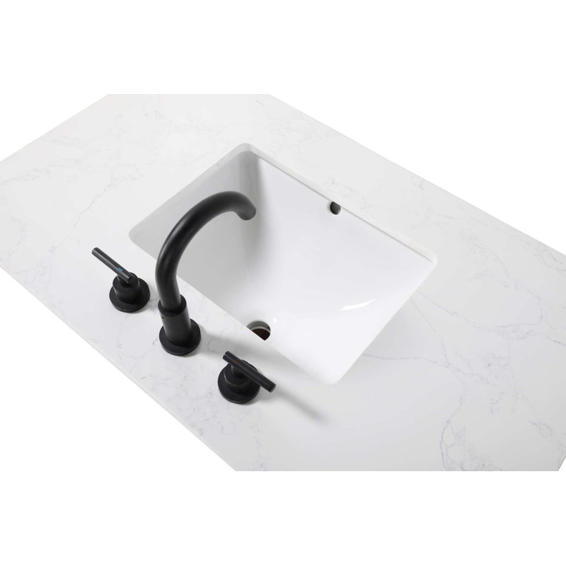 Meuble-lavabo simple 60 po en chêne naturel, 60", Chêne naturel