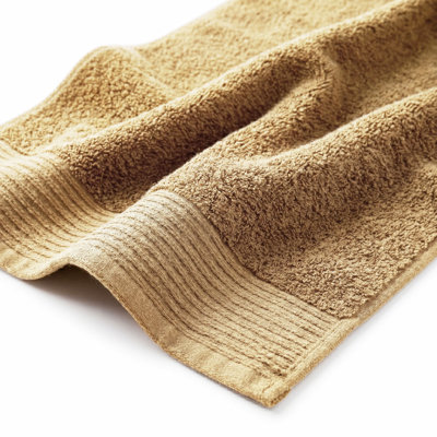 Ensemble de serviettes en marbre et uni à séchage rapide 100% coton 500 g / m² Kreager 500 GSM
