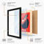 Apple Poster Retro - Framed Print-208287444-208287450