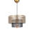 Aurelia 1-Light Two-Tier Geometric Mesh Pendant-299547859
