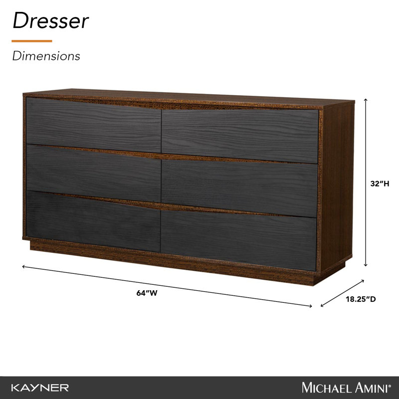 Kayner Dresser - Charcoal