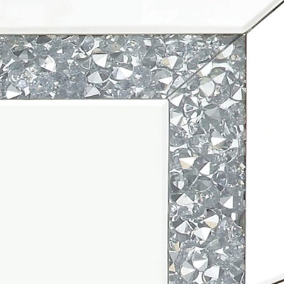 Miroir, miroir d'appoint en faux diamants (assemblé)