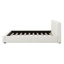 Grand lit tapissier avec base solide-386142557