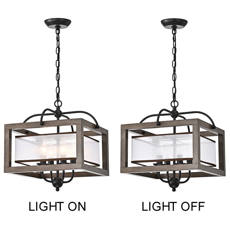 Rustic Lantern Pendant Lighting | Sofary CH109-A