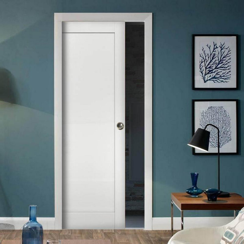 Porte coulissante en bois massif Planum, 24 po x 80 po