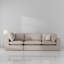 Canapé modulaire rembourré 3 pièces Jossa-1663001305