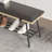 31.5in Wrought Iron Frame Shoe Storage Bench-109796049