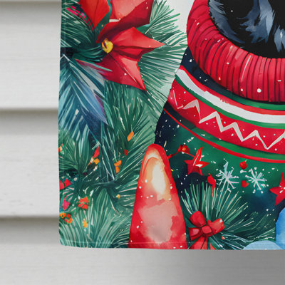 Drapeau de Noël carlin